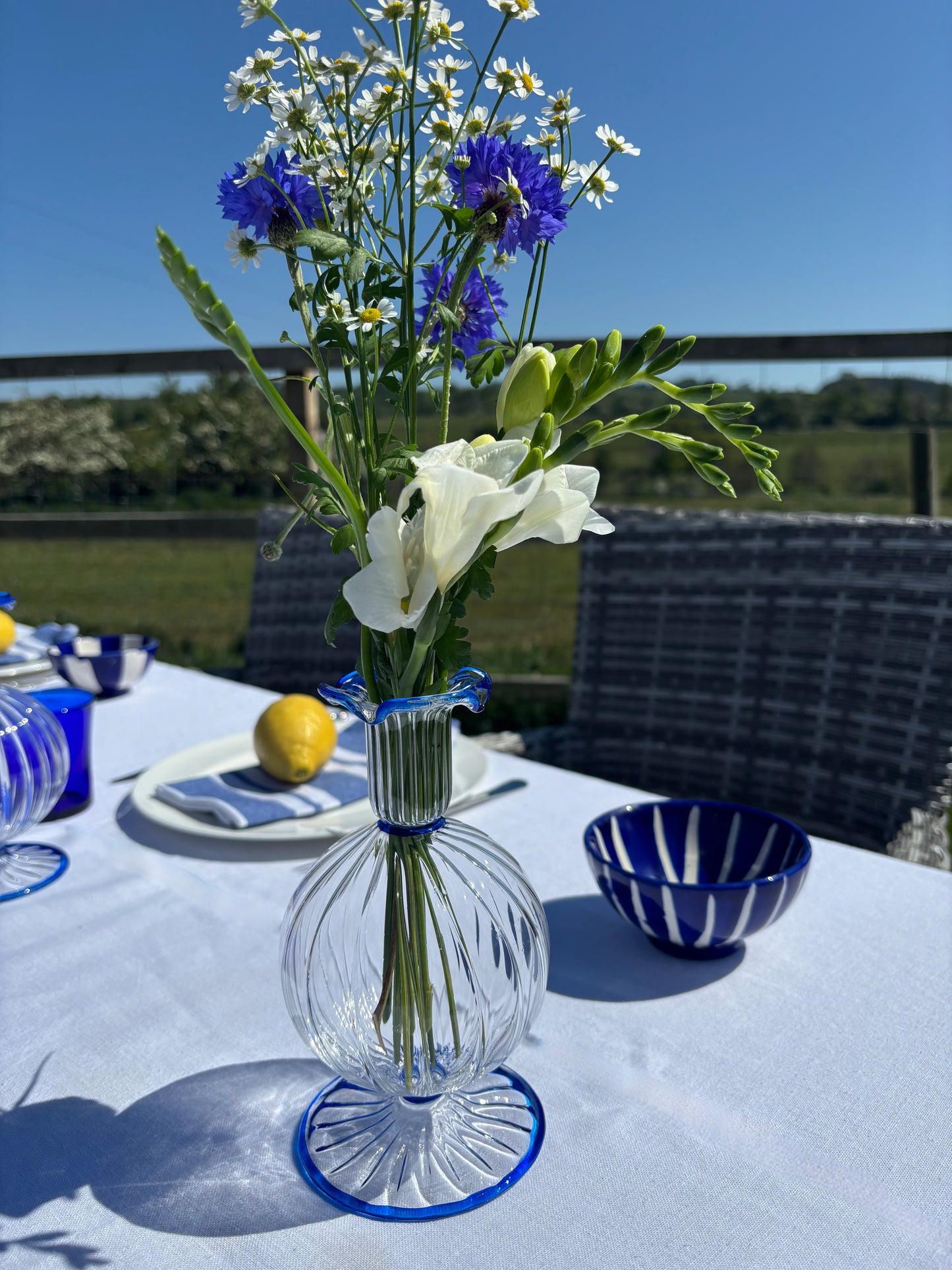The Three Sisters vase/candlestick