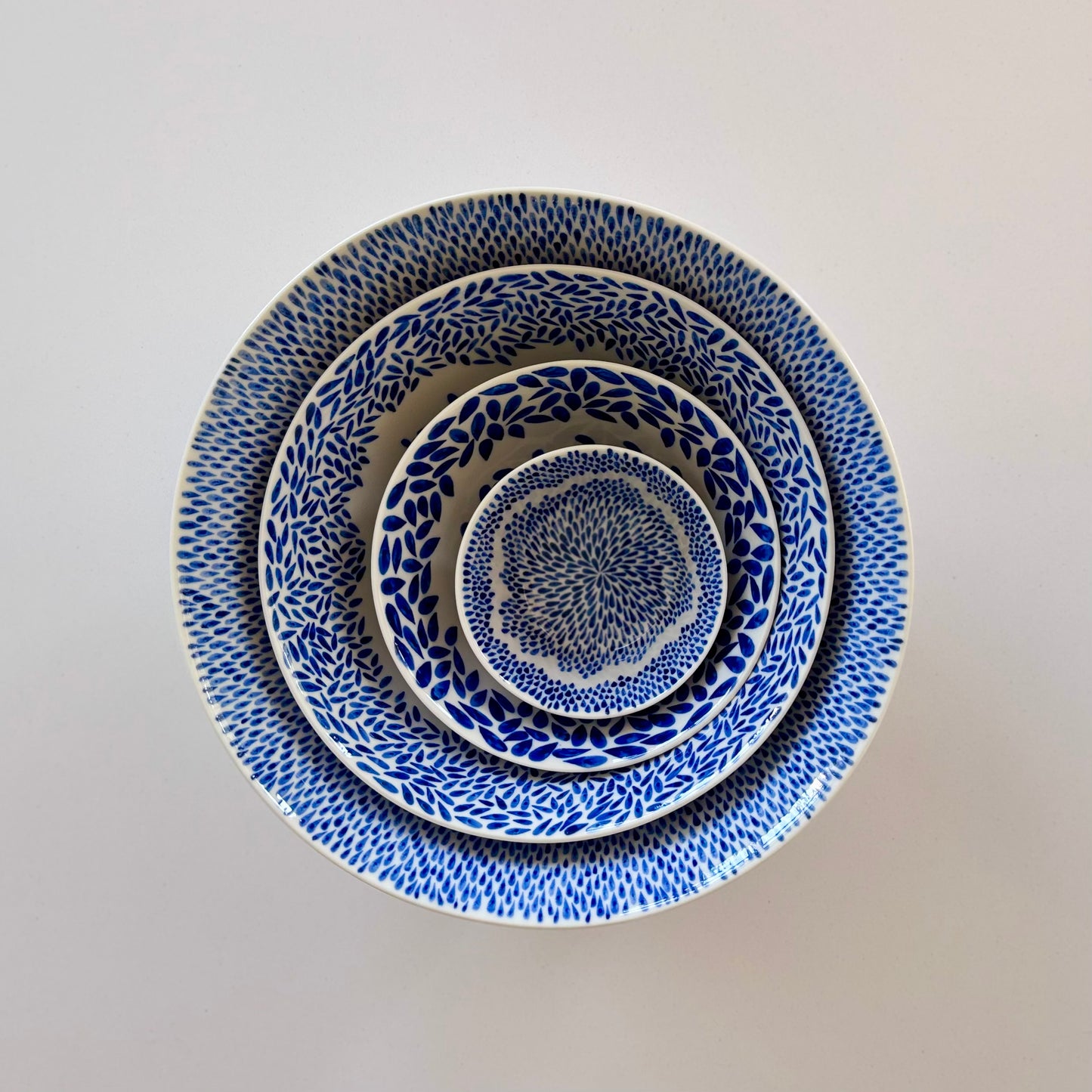 Set of four Limoges Porcelain Dishes