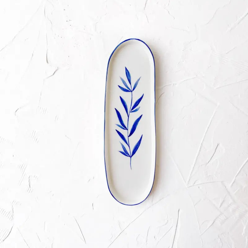 Porcelain Olive Plate