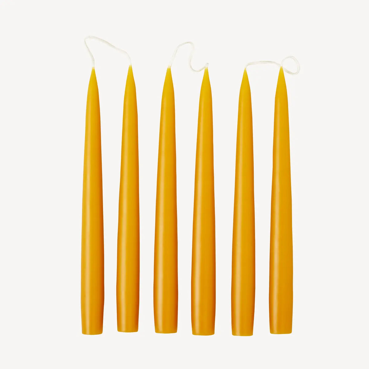 Dining candles tapered