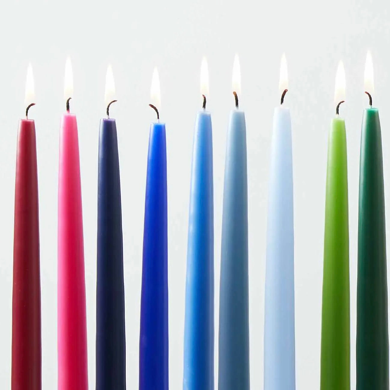 Tapered dining candles christmas