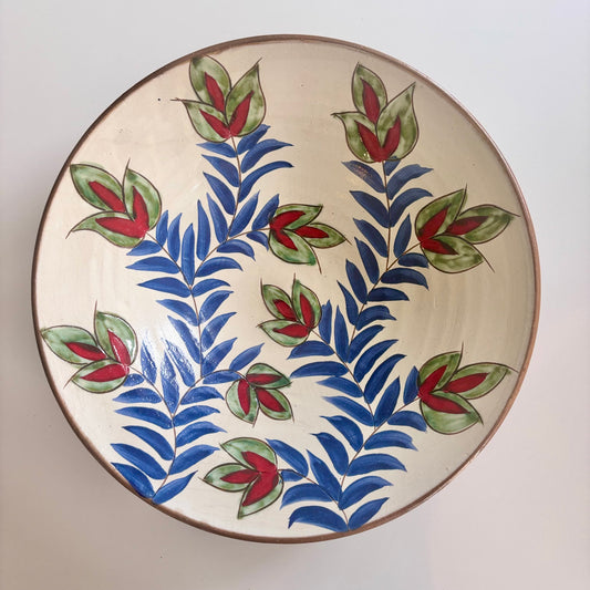 Fayoum hand painted deep serving dish